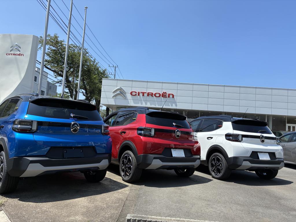フランス国旗のトリコロールカラーに因んでないとは思いますが【C3エクステリア】