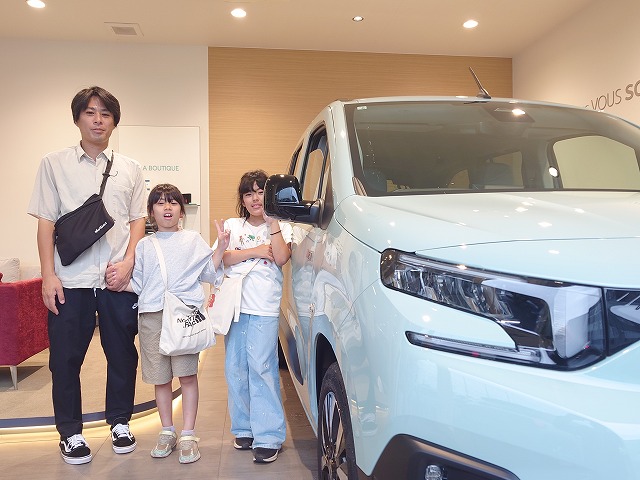 納車写真