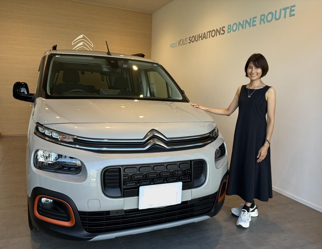 ベルランゴ　納車式