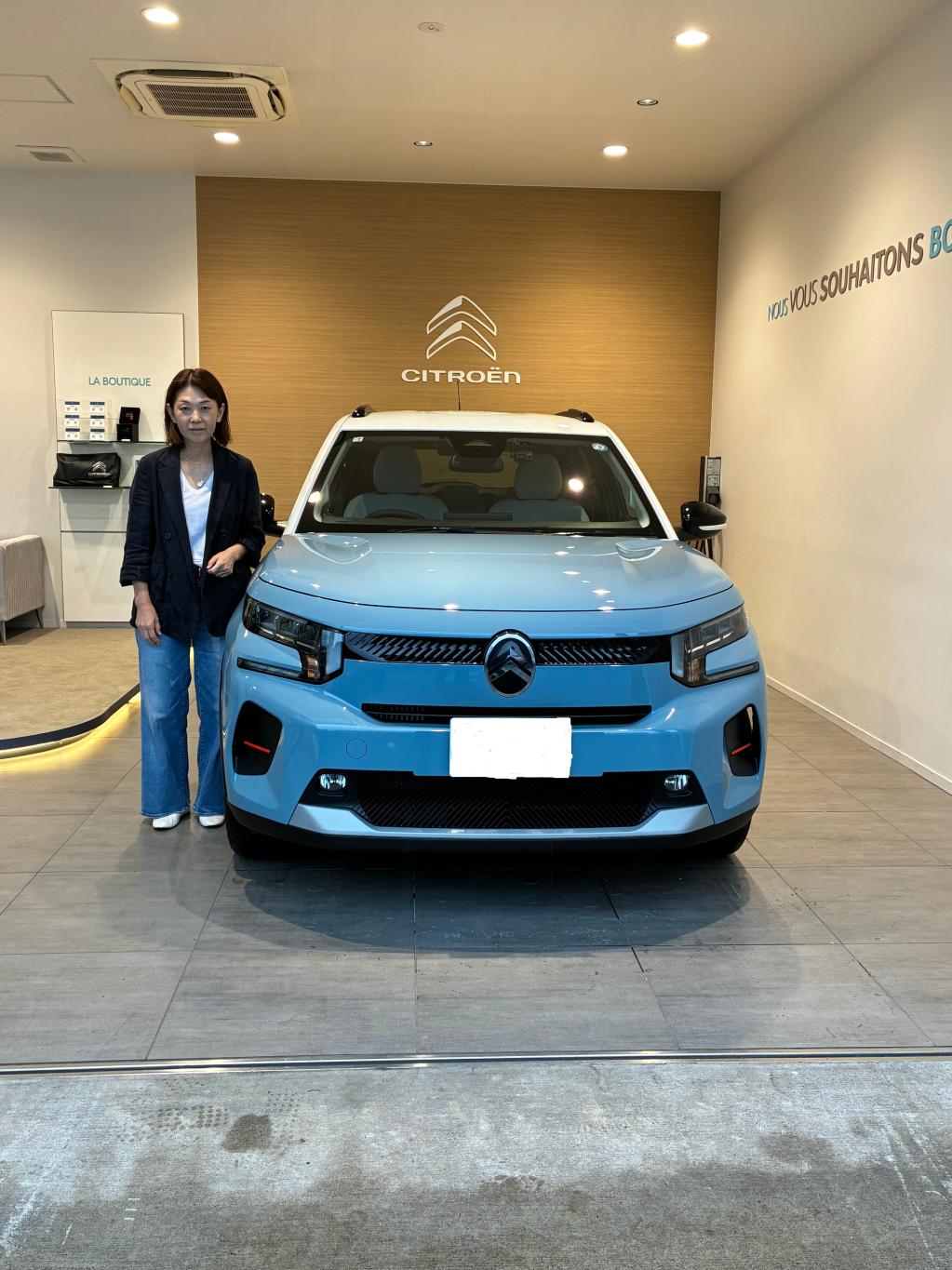 新オーナー様ご納車式(新型C3AHYBRID)